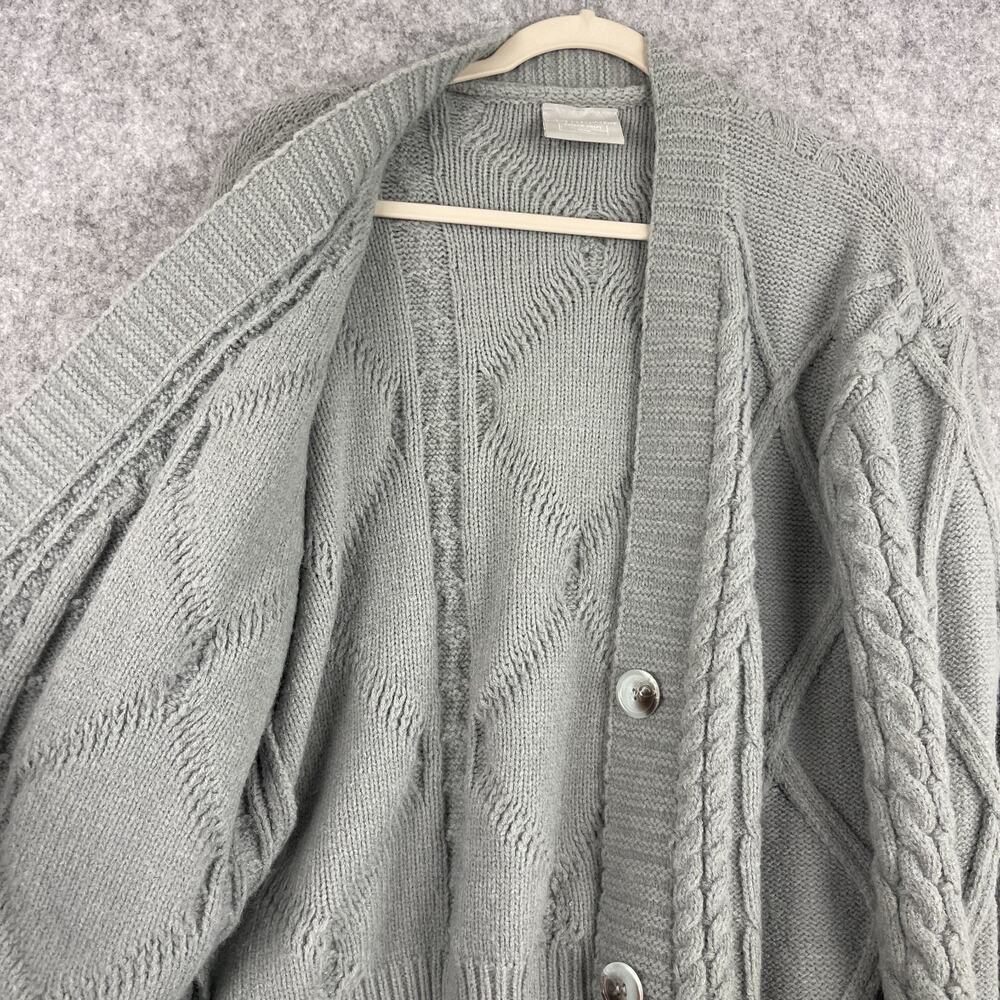 Taylor Swift The Tortured Poets Department Cardigan Sweater Womens XS Small Gray - Picture 4 of 16